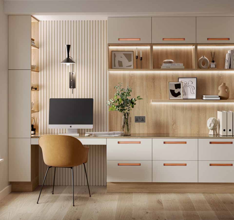 Fitted Home Office Study